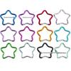 Outdoor Aluminum Alloy Five-Point Star Carabiner for Climbing and Luggage with Quick Release.
