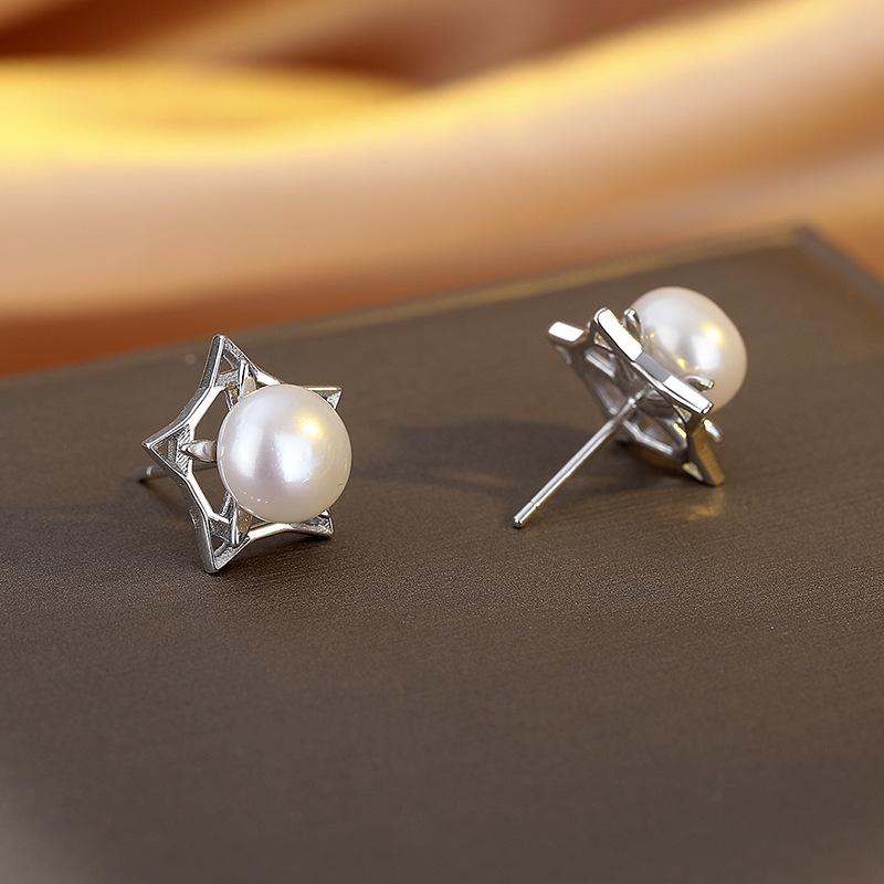 Temperament Light Luxury Design Stud Earrings + Exquisite High-End Earrings Women'S Earrings Customization