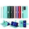 Zipper Cards Solt Wallet Leather Case For Xiaomi Redmi Note 14 Pro Plus 5G 13 11 12 POCO X6 X7 Pro 14T 14C 13T Bag Purse Cover