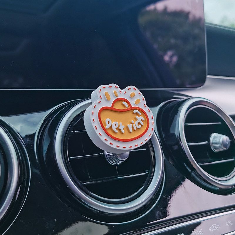 Car Aromatherapy Vent Fragrance Car Creative Decorations Decoration Car Air Conditioner Vent Fragrant Stone Perfume Lasting