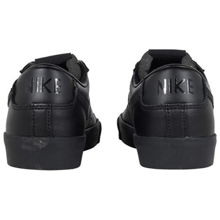 Nike Blazer 77 Bequeme Lässige Rutschfeste Strapazierfähige Low-Top Skate Schuhe Damen Sneaker Schwarz DC4769-002