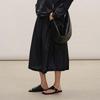 LESS 2026 Spring Pleated Midi Skirt