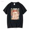 Art Nouveau Shirt Reverie Based On Alphonse Mucha Aesthetic T Boho Hippie Vintage Painting Artsy Long or Short Sleeves Vintage