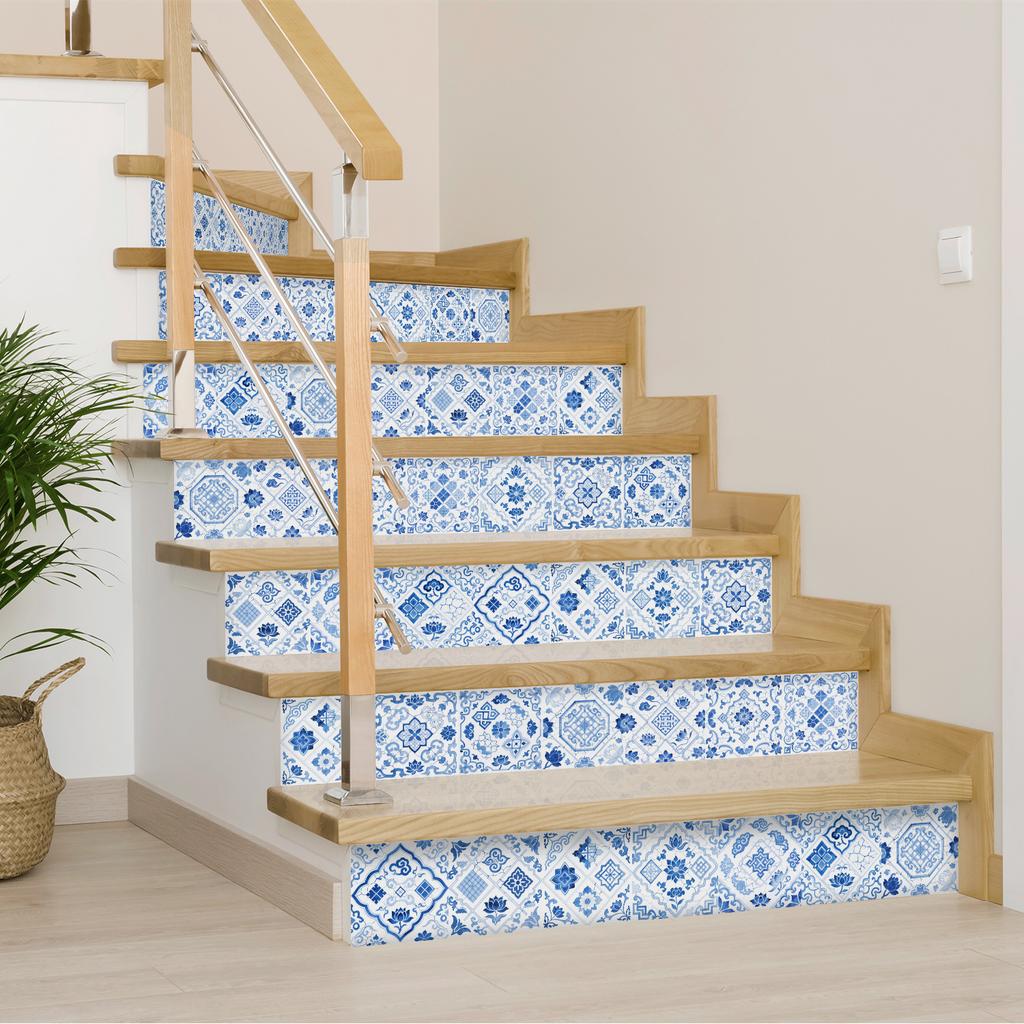 24 szt. Naklejki na płytki w stylu europejskim Kuchnia Samoprzylepne Odporne na olej Naklejki ścienne Wodoodporny Winyl Zdejmowalne Naklejki ścienne