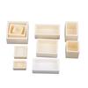 1Pcs High Purity High Temperature Resistant Multiple Sizes Ceramic Crucible 99% Alumina Square Crucible For Laboratory