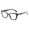 Fashion Trend High Definition Rice Nail Anti Blue Light Reading Glasses Men Women Cat Eye Presbyopia Eyeglasses