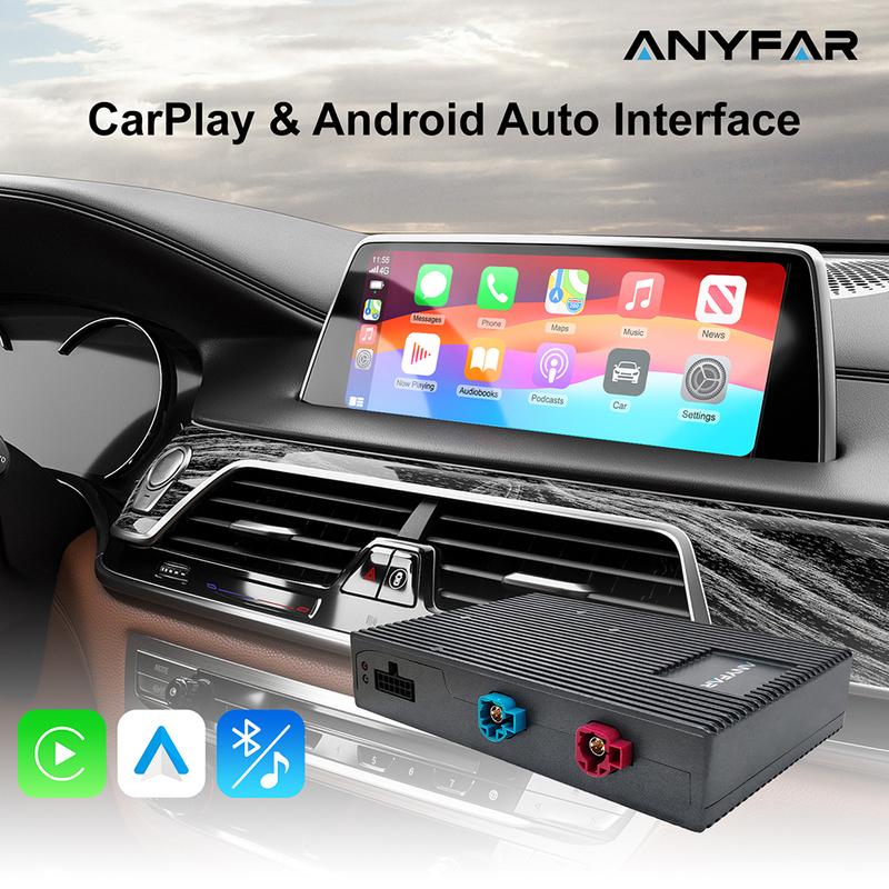 Wireless CarPlay Android Auto For BMW 1 2 3 4 5 6 7 Series F10 F11 F07 F01 F02 F03 F04 EVO ID5 ID6 ID7 System G02 G05 G08 G30