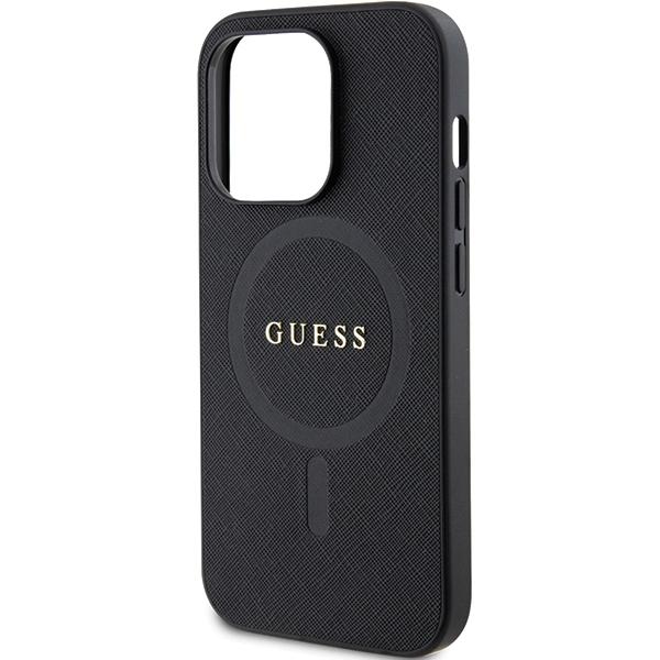 Guess Guhmp14Xpsahmck Iphone 14 Pro Max 6.7 Czarny/Black Hardcase Saffiano Magsafe