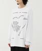 Mimdeowodeulobeu Love Letter Oversized Long Sleeve_Black