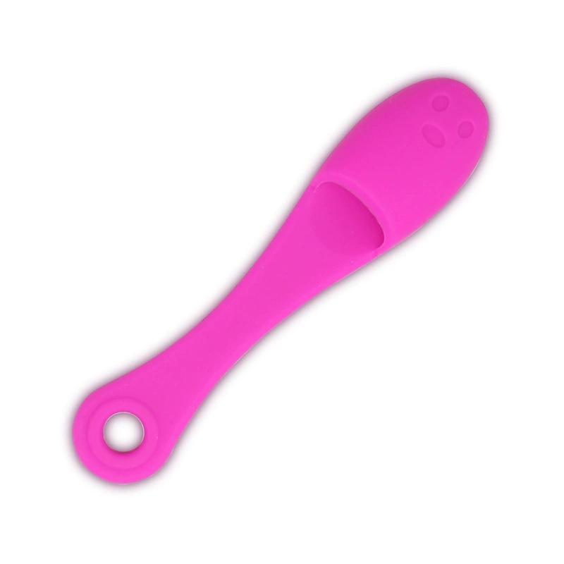 

Мягкая пальчиковая щетка для питомца для собаки и кошки, зубная щетка для слезных дорожек, уход за глазами, чистящие инструменты для груминга ярко-розовый