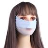 For Women Mask Sun UV Protection For Men Solid Color Face Scarves Ice Silk Face Scarf Anti-uv Face Cover Sunscreen Veil