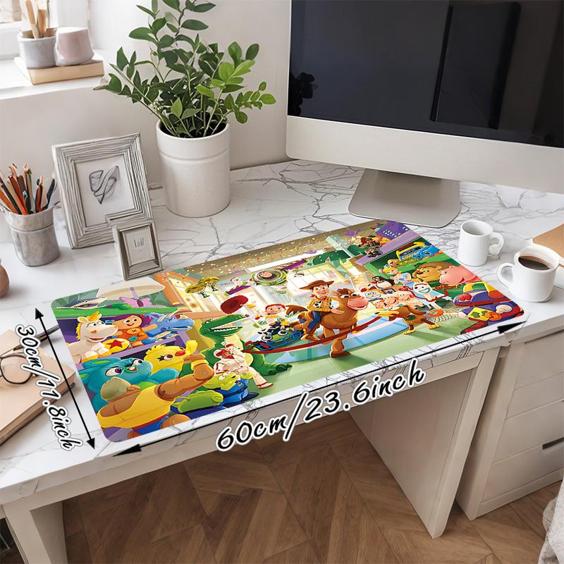 1Pc Toy Story Characters Gaming Mouse Pad Keyboard Desk Mat Non-slip Rubber Lock Edge Waterproof Computer Mousepad for Office Home Decor Y1989