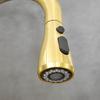 SIMPLE antique brass freestanding kitchen tap