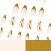 Wearable French Wave False Nail Art Stickers & Tips