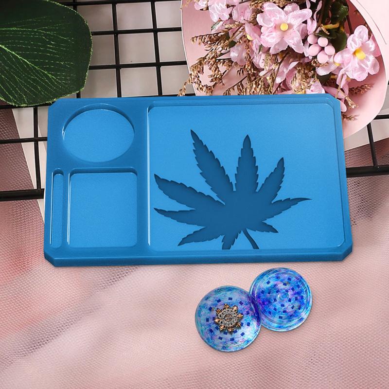 4pcs/set Silica Gel Grinding Disc Rolling Mold Soft Reusable Disc Kit Perfect Gift For Thanksgiving