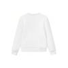 Fila Funky Logo Print Sports Pullover American Vintage Sweatshirt Women Sweatshirt White F11W018216GWT