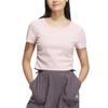 (WMNS) adidas Dance T-Shirt Asia Sizing 'Pink' Women's JY7650