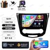 Car Radio Android 16 For Nissan Qashqai 2 J11 X-Trail T32 Rogue 2013-2021 Head Unit GPS Wireless Carplay Auto Autoradio DVD QLED