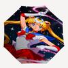 1pc Sailor Moon Umbrella, Sun Protection, And UV Shielding. It Has Eight Sturdy Ribs for Outdoor Use And Perfect As a Holiday Gift