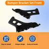 1Pair Front Bumper Bracket Support Set 52115-76011 52116-76011 For Lexus Ct200h 2011-2017 52115-76010 5211676011-M53K