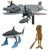 Tungtung Sahur Tralalelo Tralala Shark Shimpanzini Bananini Anime Action Figure Collectible Model Garage Kit Toys Gift