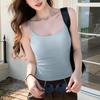 Women's Small Suspender Skinny Spice Girl Top with Chest Pad Inner Vest Summer Sexy T-Shirt Versatile