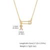Sparkling Zircon A-Z 26 Letters Necklace for Women, Unique Pin Pendant Necklace, Little Luxury Fashion Jewelry Gifts