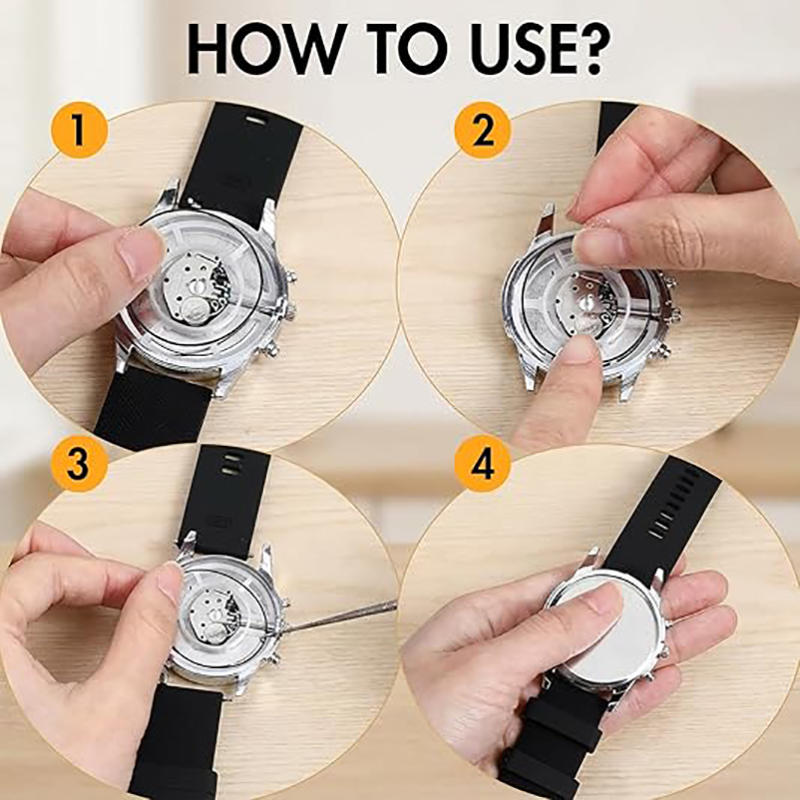 Waterproof Rubber Watch Back Cover O Ring Gasket Seal Replacement Repair Spare Part for Watchmaker  Elastic Silicone - Suitable for Home Travel Daily