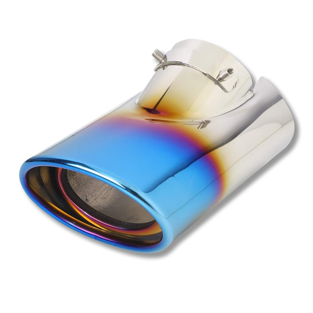 

Rise Exclusive Titanium Style Muffler Cutter 1PCS Fall Prevention Stainless Steel Custom Parts Accessories Dress Up S YOURS Y27-3256 [2]