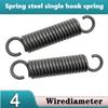 Spring steel single hook spring,Oven spring ,Wire Dia 4mm,Outer Dia 25mm,Length100/120/150/180/200/220/250/280/300mm.