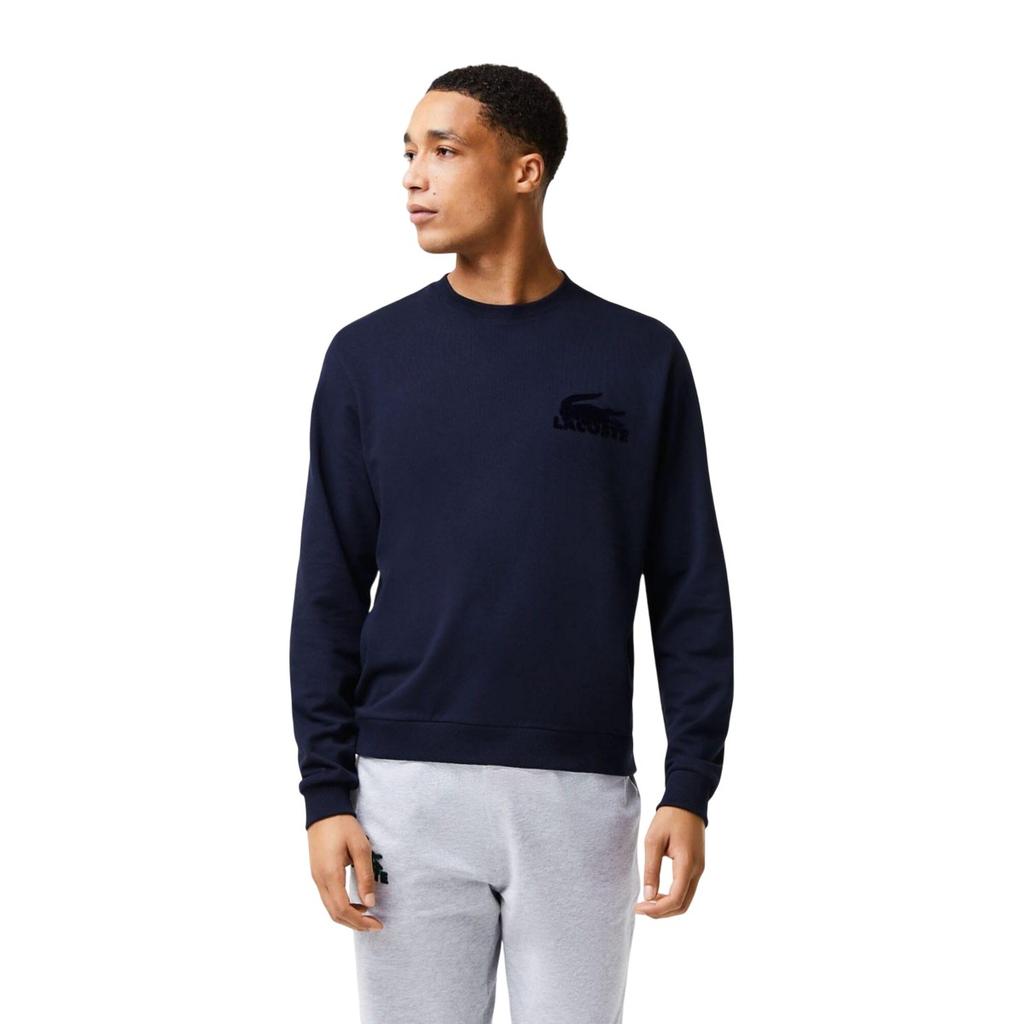 Lacoste Mens Fleece Lounge Sweatshirt