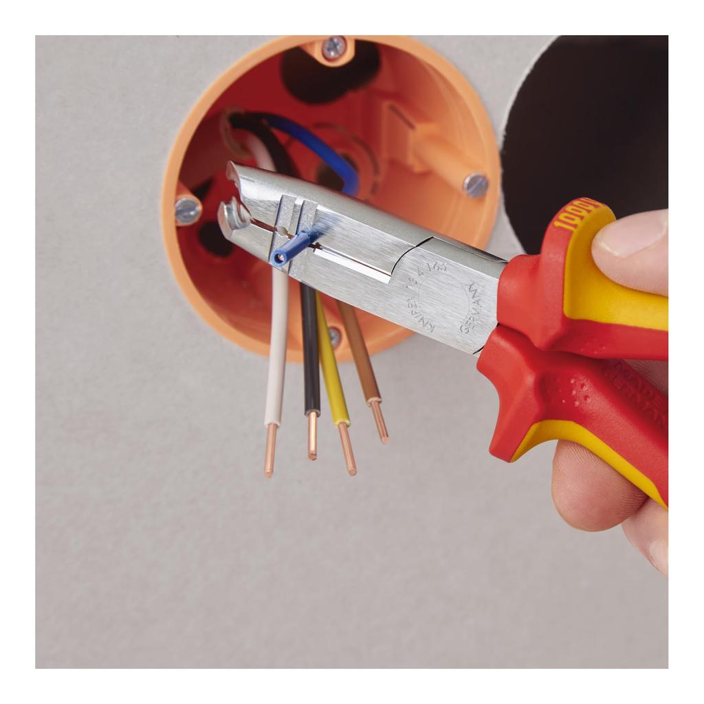 KNIPEX 1000V Insulated Multi-Stripping Pliers 1346-165
