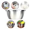 Thicken Colander Strainer Basin Cooker Utensil Mixing Bowl Kitchen Tool Rice Sieve Fruit Washing