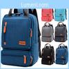 Rucsac elegant unisex din pânză, cu capacitate mare și material rezistent la uzură