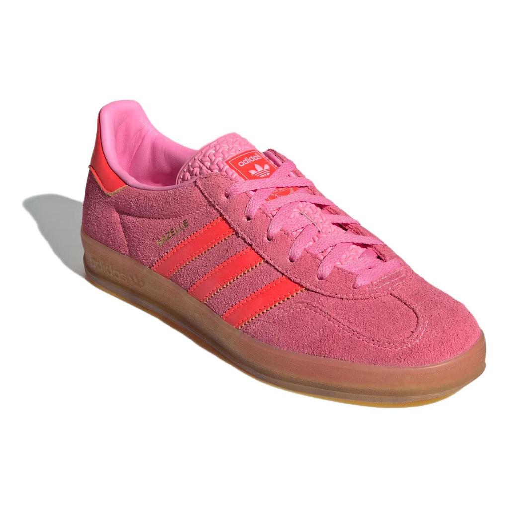 adidas Gazelle Indoor Beam Pembe Güneş Kırmızı Kadın Spor Ayakkabı Sakız IE1058