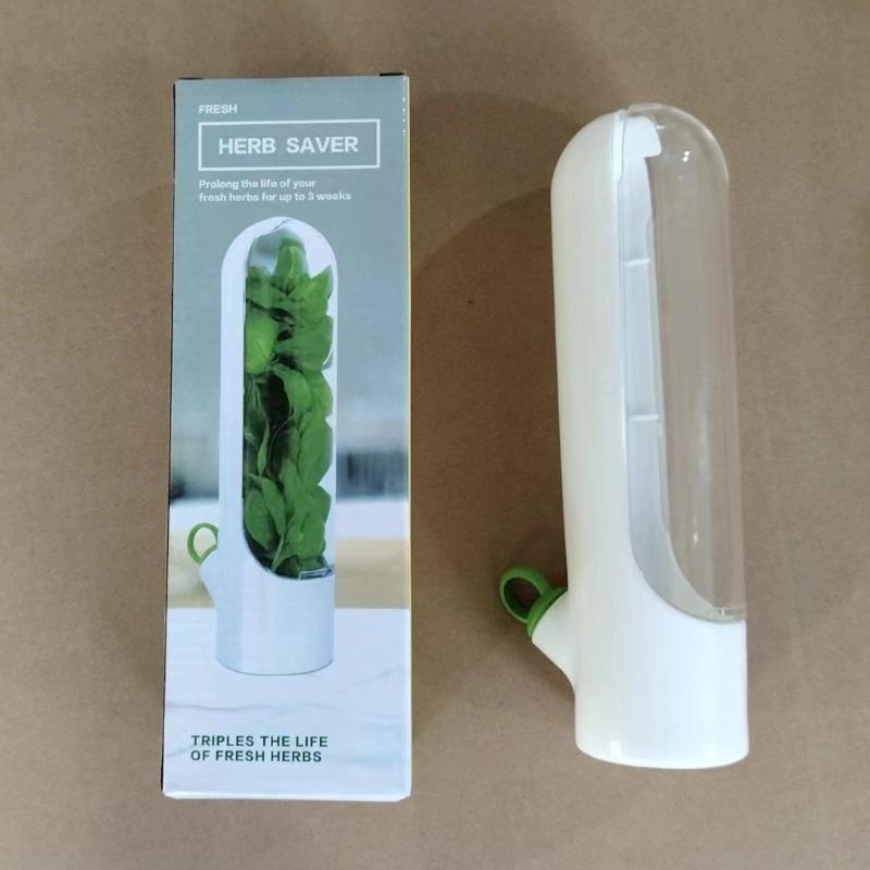 New Vanilla Fresh-Keeping Box Vegetable Storage Container Vanilla Fresh Cup Bamboo Shoot Fresh Keeper ABS