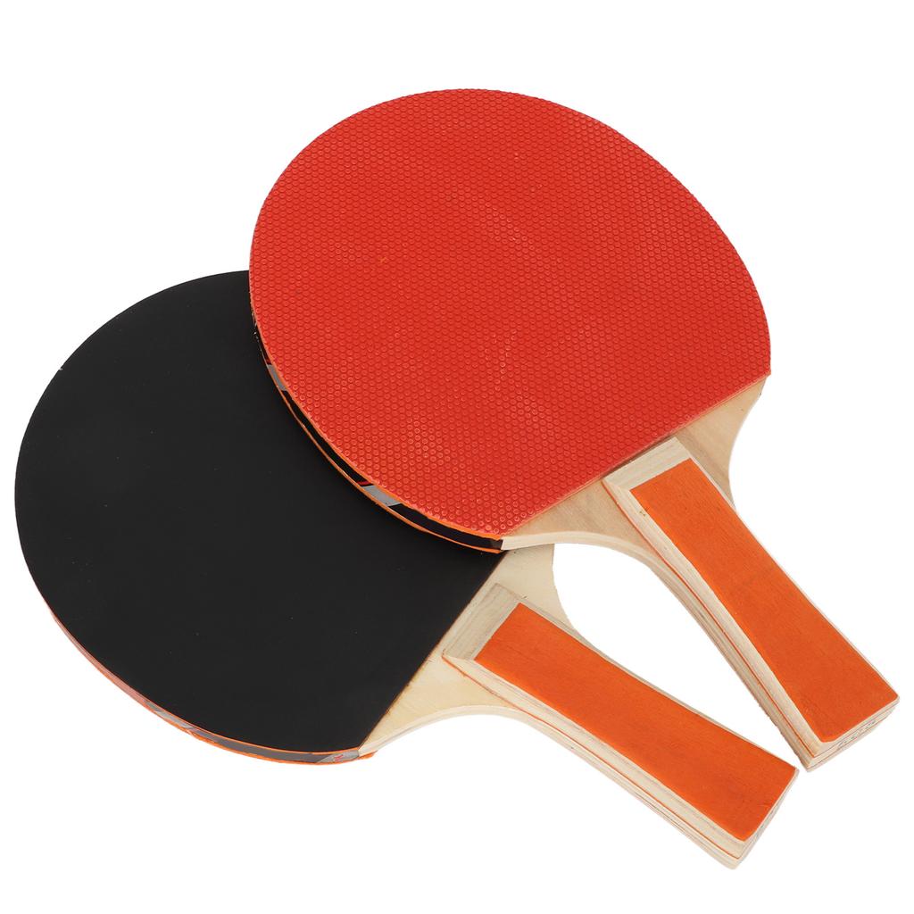 REGAIL 08 Balls Paddles Set Table Tennis Handshake Racket Set for Home Entertainment