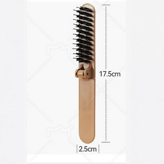 Bristle Pine Cone Pig Comb: Anti-Static Fluffy Hair Care & Scalp Massage Comb for Nourishing, Straightening & High Skull Top Styling.