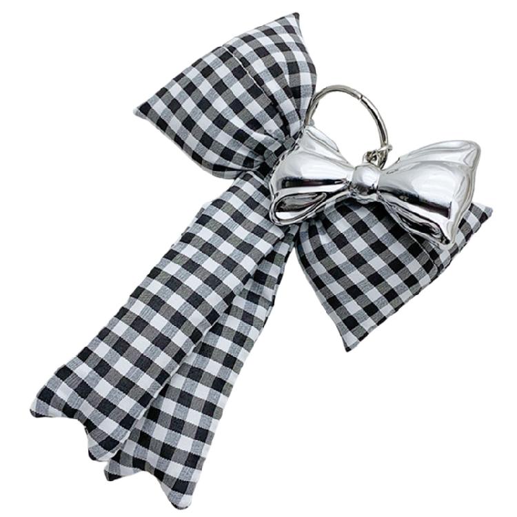 Fashion Bowknot Phone Charm Keyring Handmade Keychain Stylish Bag Pendant Backpack Purse Decors Perfect for Parties