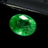 Natural Green Emerald Loose Gemstone 8.66 Ct Top Rich Oval for Jewelry Making and Gem Collections