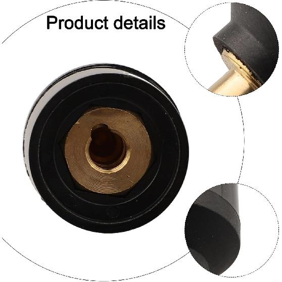 Welding Torch Adapter Converter Convert 10-25 To 35-50, Convert 10-25 Cable On Welding Machine Or Tig, Machine Adapter For TIG Welding Torch From