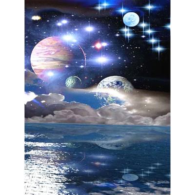 Pittura Diamante 5D Fai da Te Oceano Luna Ricamo Diamante Punto Croce Decorazione Casa Regali Fatti a Manojavascript: