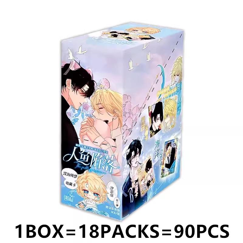 Genuine The Falling Merman Cards Vol.5 Island Imprint Liuying Edition Rim Baud Bai Novel Peripheral Anime Collection Cards Toys