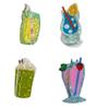 Goblet Shape Cocktail Theme Hair Clip Acrylic Acrylic Hair Claw  Party Accessories