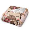 Capybara Blanket Quality Super Soft  Throw Blanket Winter Travel Couch Chair Sofa Bed Funny Bedspread