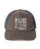 THISISNEVERTHAT Tnt Daniel Johnston 3-Frame Washed Cap Charcoal