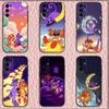 Catnap und Dogday Handyhülle Für Samsung S25,S24,S21,S22,S23,S30,Ultra,S20,Plus,Fe,Lite,Note,10,9,5G Schwarze Abdeckung
