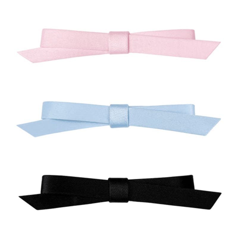VVV [SET] Mini Ribbon Hairpin
