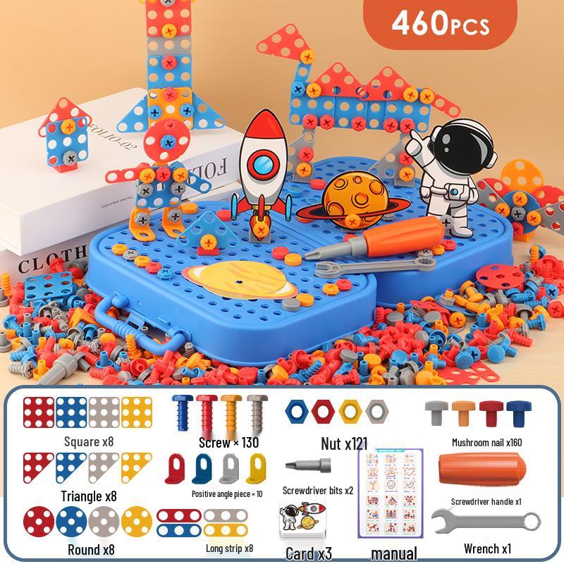 Electric Drill DIY Toolkit for Kids: Hands-on Disassembly and Assembly Puzzle Toy