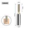 Woodworking Professional Reverse Metric Straight Knife Double Blade Slotting Straight Knife Engraving Machine Knife Head 7,8,9,10,11,12Mm
